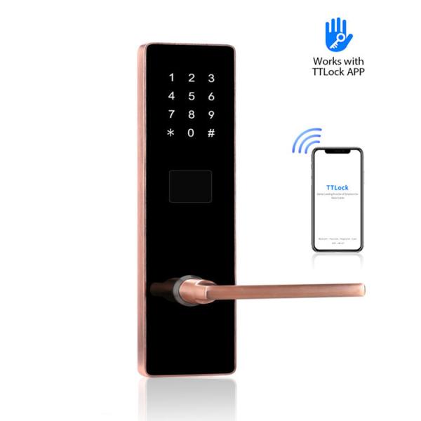 Stainless Steel IOS Intelligent Door Lock 75mm TT Electronic Password Lock
