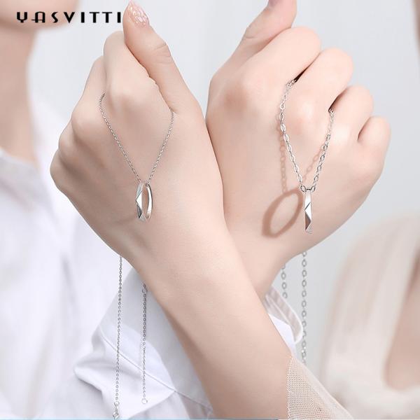 2mm 33ft Love Ring Necklace 0.14oz Stainless Steel Solid Silver Necklace