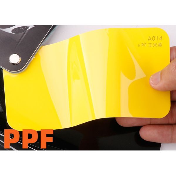 1.52x15m TPU Glossy white Vinyl Air Bubble Free Wrapping Glossy Sky Grey Paint Protection Smart Tint PPF Car Color Changing Film TPU tph PPF color