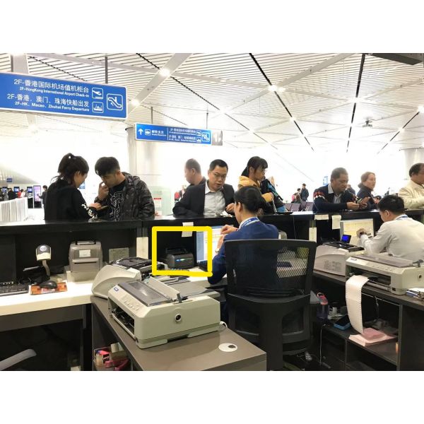 Full Page Contactless Chip Reading Passport Scanner OCR Scanner Passport Reader OEM