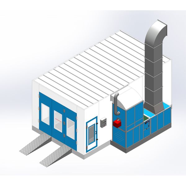 CE TUV Car Vehicle Spray Booth Efficient Car Spray Booth Design Paint Room