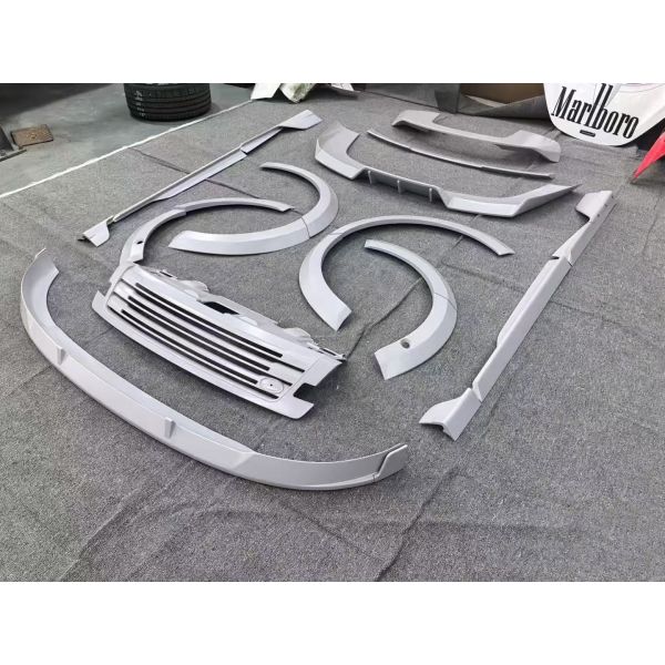 L494 SPORT Range Rover Front Bumper Lip 2019 Wide Body Kit Wheel Arch