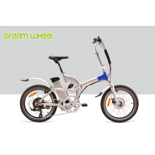 350 Watt Lightweight Fold Up Electric Bike 36V 15A Controller