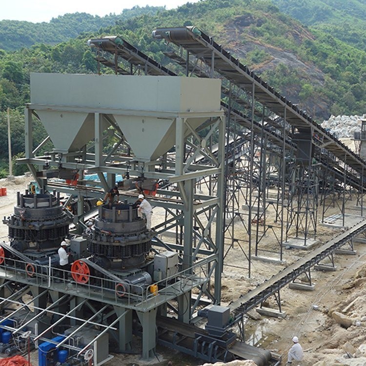 5-800tph Capacity Pyb Series Spring Cone Crusher for Mining Machinery Outlet Size 3-60mm
