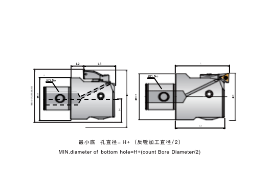 Customizable Fine Boring Head Heavy Duty Combined Non Standard