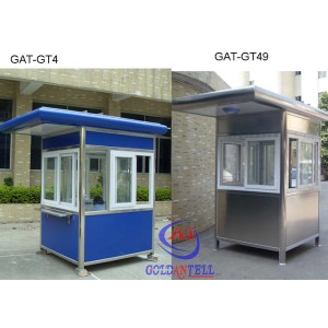 Customized Prefabricated Steel Frame sentry garden shed Easy Move