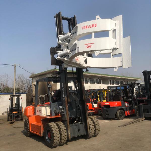 HELI 7T Forklift Round Newspaper Folder 3.5ton 5ton 7ton Forklift With Isuzu Engine Lifting Height 3m Fast Shipping