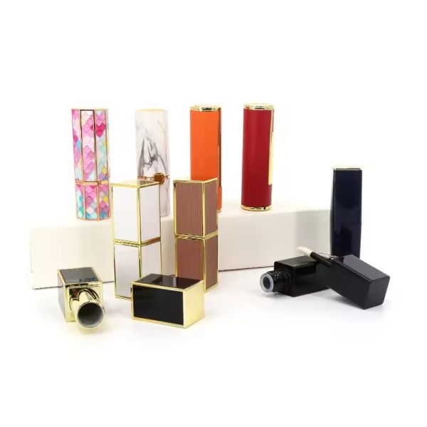 Lipgloss Cosmetic Tube Packaging Plastic Easy-use Various Size Packaging Lip Gloss Tube