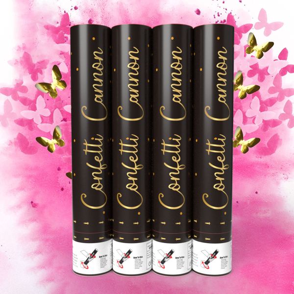 Party Supplies Gender Reveal Confetti Smoke Powder Cannons for Occasion