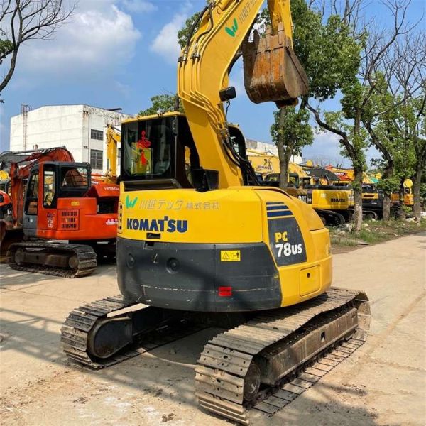 Использованный экскаватор коматсу pc78 мини 7тонны Вторая рука копание 7тонны 8тонны мини использованный экскаватор коматсу pc78