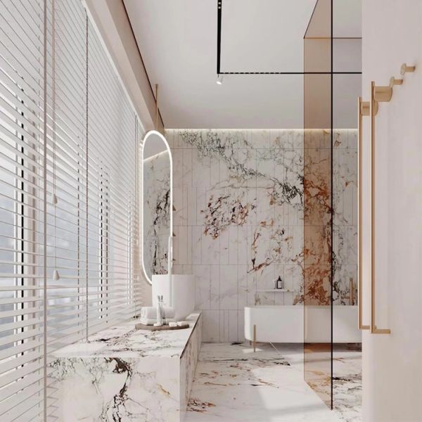 Modern Mirror Cabinet 1000mm Bathroom Vanity Cabinets Plywood Particle Board