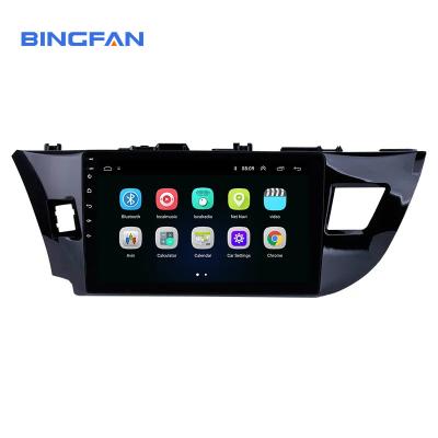 Bingfan Android 9.1 Car GPS Player Rádio FM TFT/IPS Para Toyota Corolla Levin E170 E180 2014 2015 2016 2017