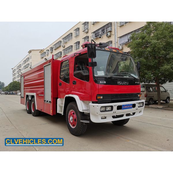 FVZ ISUZU Fire Fighting Truck 10 Wheelers 18000kg Light Duty Rescue Truck