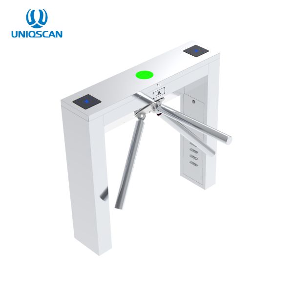 Two Way Open Tripod Turnstile Security Gate 550MM Channel Width