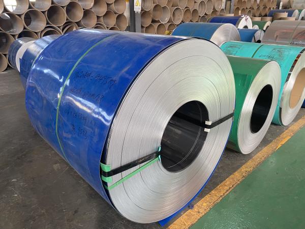 Custom Cold Rolled Stainless Steel Sheet Coil / Strip 304 With 0.05mm