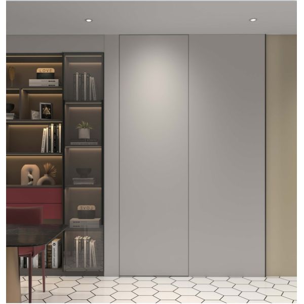 Нержавеющая сталь скрытая внутренняя дверь решение современное