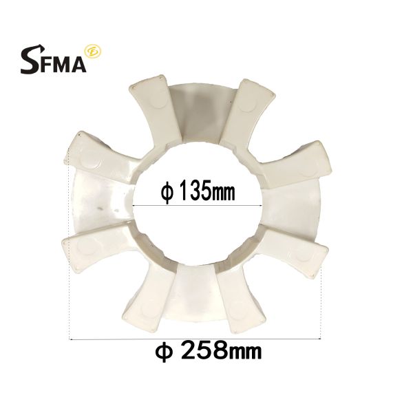 Excavator Replacement Flexible 160H Rubber Pump Coupling