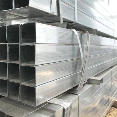 Galvanised Steel Rectangular Box Section Steel Pipe Connectors 20-300 mm