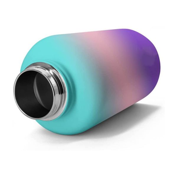 Custom Logo Wide Mouth Vacuum Insulated Water Bottles Bpa Free