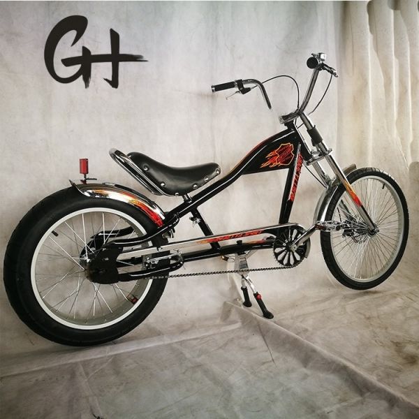 25.0 KG Gross Weight 24-20 Single Speed OEM/ODM Chopper Bike for Big Adults Made