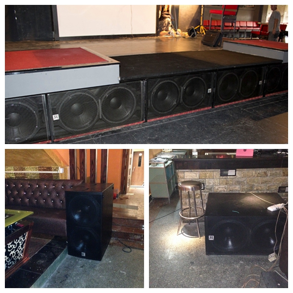 Church Pa System Two-Way Full Range Speaker Passive 300 Watt