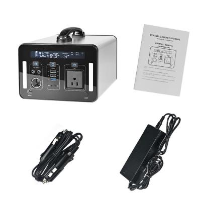 DC12V Off Grid Solar Power Station 18650 1000w Solar Generator