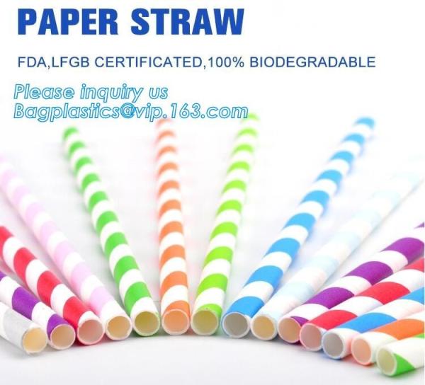 PLA Plant Based, Individual Wrap, Cocktail Drinking Straw, Eco Friendly, Corn Starch, Flexi, Spoon, Fork, Cultery