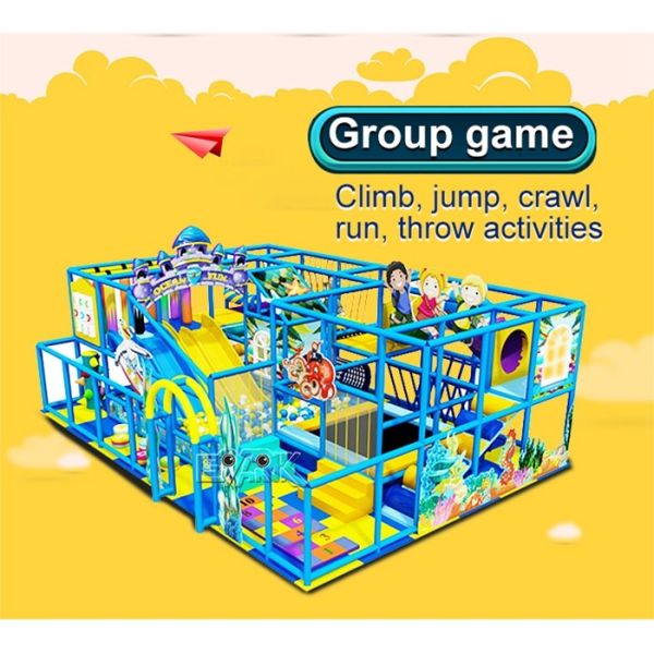 Soft Play Center Child Daycare Kids Area Modular Playground Indoor Equipment