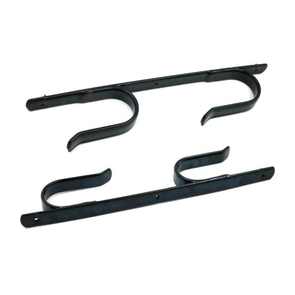 2pcs Hunting Truck Gun Rack Tool Bow Rack Gun Wall Mount Storage Rack J-Hook gun Hangers Set
