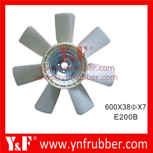 Pá do ventilador da máquina escavadora para , Volvo, KOMATSU, Hitachi, Sumitomo, Kobelco, Kato, Hyundai, Doosan, Daewoo, Kubota,