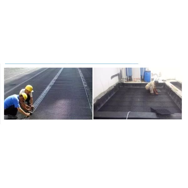 Лист доски дренажа димпла Hdpe систем крыши пластиковый