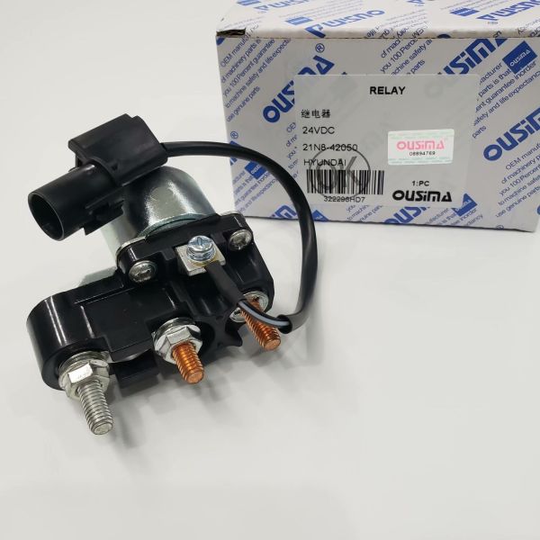 Части HYUNDAI реле таймера подогревателя 21N842050 24V реле экскаватора OUSIMA 21N8-42050 электрические запасные