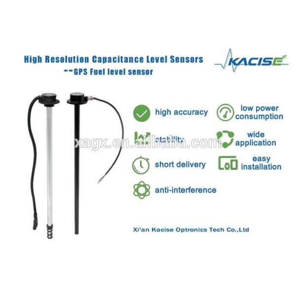 GPS Tracking Solution Capacitance Fuel Level Sensor with temperature of probe resist -50~ 250 °C