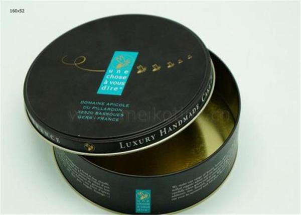 Quatro latas feitos a mão do folha de Flandres do elemento das joias, lata chapearam as latas do aço de alumínio