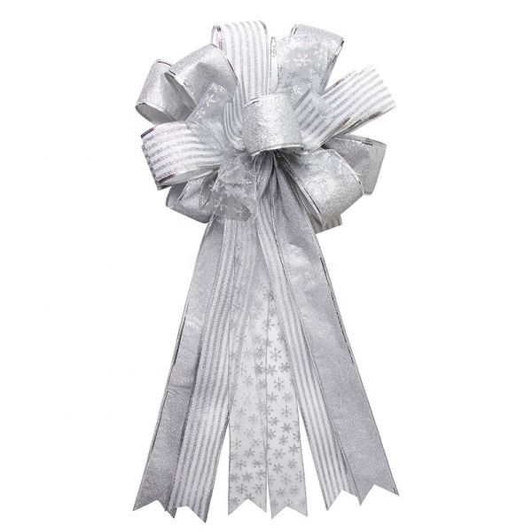 Christmas Tree Decoration Essential Large Pull Bow for Curtain Knot and Gift Wrapping