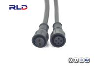 M6/M8/M12 Straight Plug IP67 Waterproof Cable Connectors Male Female 22-16AWG