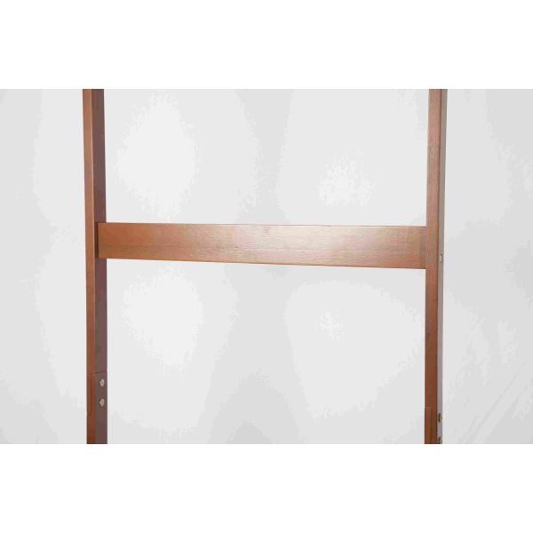 Home / Office Walnut Coat Hanger Stand Elegant Solid Wood W60*D35*H167CM