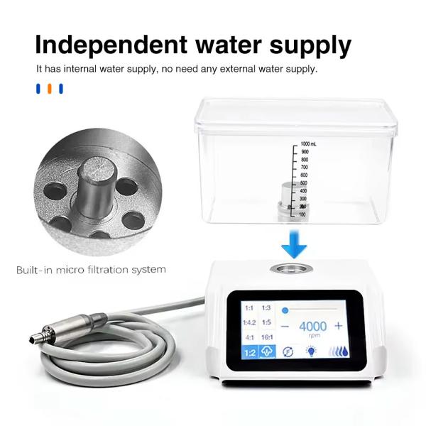 Dental Electric Motor Automatic water and air supply systems