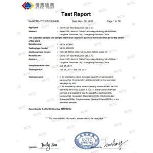 Oky Newstar Technology Co., Ltd Сертификации