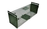50cm Galvanizado Grande Cage Trapaça de Gatos Captura e Liberação Humano Cage Trapaça de Animais