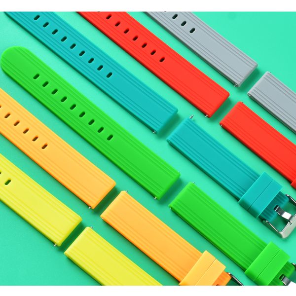 Silky Vertical-Stripe Silicone Wristband · Customizable Logo | OEM/ODM - Made In China By Manufacturer SHX