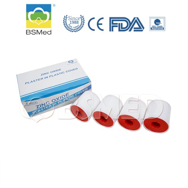 Natural Rubber Adhesive Medical Zinc Oxide Plaster