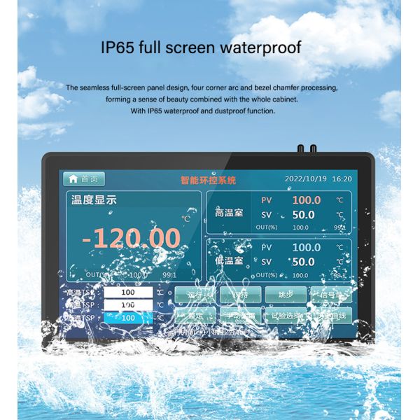 Industrial Control All-in-one Wins System E-Sop Touch Monitor Industrial Touchscreen Panel PC With NFC QR Code