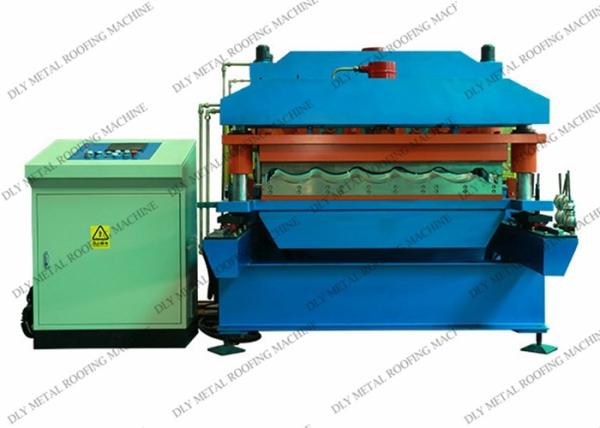 Rolo automático do telhado do metal da emenda da posição da máquina de rolamento 50HZ da folha do telhado de 1.25m