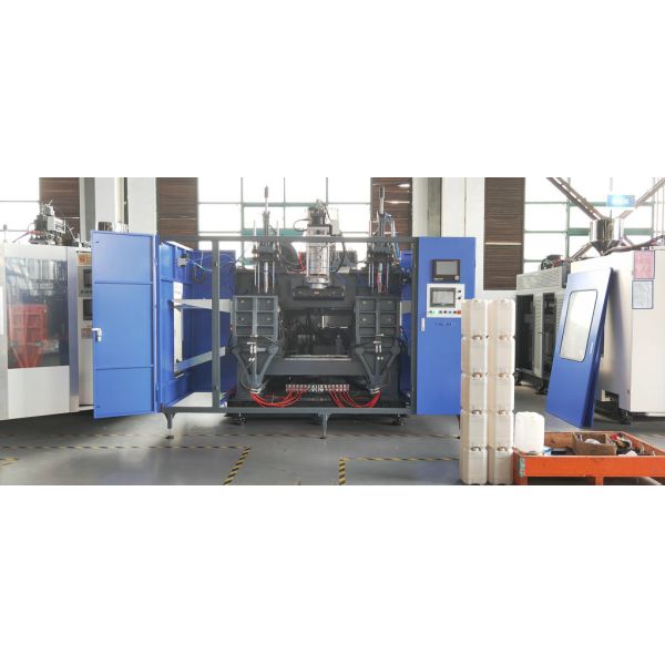 HDPE Bottle Cover PE Blow Molding Machine High Speed Full Automatic
