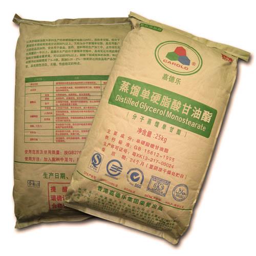 Ingrediente de alimento destilado bolo do Monostearate GMS99 da glicerina do pão