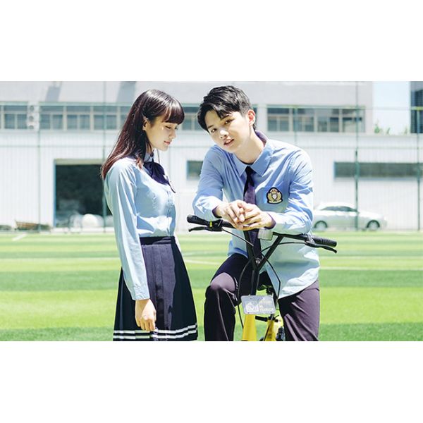 Girls International Middle High Teen School Uniform Shirt Korean White Long Sleeve