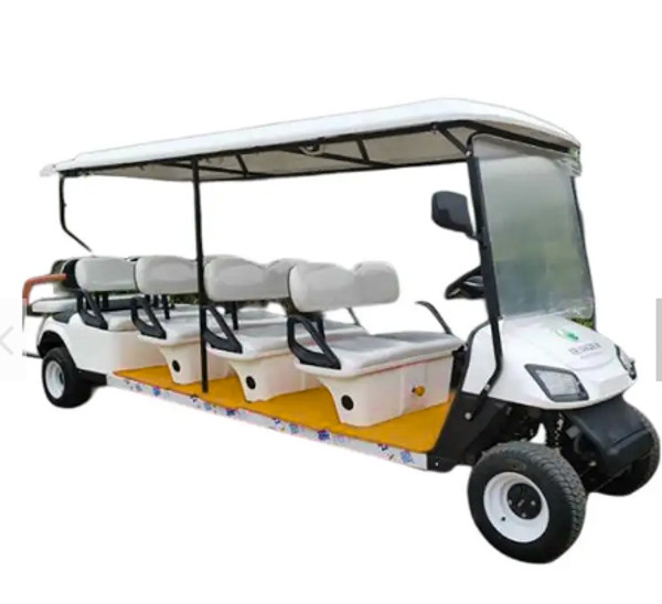 Chariot de golf électrique de 72 volts de la coutume 10 Seater 4x4 pour le vert