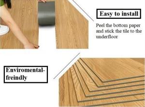 Self-stick LVT floor Thickness1.8mm Wear Layer 0.07mm