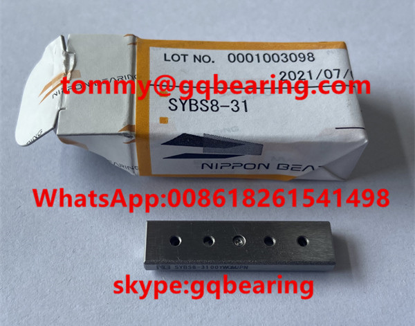 NB SYBS8-31 Миниатюрный слайд Nippon SYBS 8-31 Нержавеющая сталь Прецизионный линейный блок